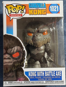 KING KONG WITH BATTLE AXE "GODZILLA VS. KONG" Funko POP! Movies #1021
