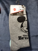 Load image into Gallery viewer, Disney &quot;MICKEY MOUSE&quot;  2 pack of Crew Socks (8-12) 