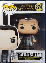 Load image into Gallery viewer, CAPTAIN SALAZAR &quot;PIRATES OF THE CARIBBEAN: Dead Men Tell No Tales&quot; Funko POP! Movies #274