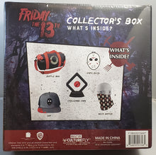 Load image into Gallery viewer, Friday the 13th Collectors Box (Hat, Crystal Lake Duffle Bag &amp; more) Culture Fly
