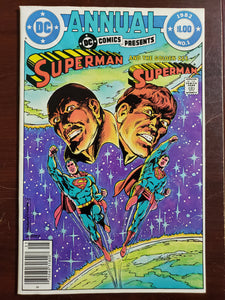 "DC Comics Presents" SUPERMAN Annual #1 (1982) 1st App of Alexander Luther VG/VF