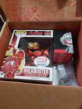 Load image into Gallery viewer, Funko Marvel First Collector Corps Box AVENGERS Size L T Shirt. HULKBUSTER POP!