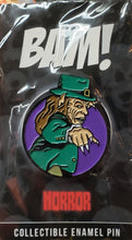 Load image into Gallery viewer, Leprechaun &quot;THE LEPRECHAUN&quot; Limited Enamel Pin. Bam! HORROR Exclusive