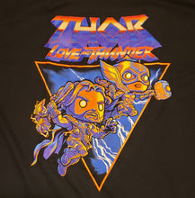 Load image into Gallery viewer, MARVEL: Collector Corps. &quot;Thor Love and Thunder&quot; Size Large Funko POP! T-Shirt.