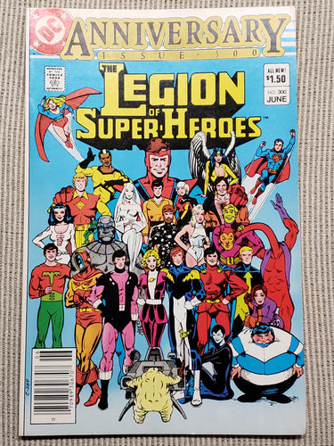 Legion Of Super-Heroes #300 DC 1983     Anniversary Special Newsstand. VG/VF