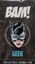 Load image into Gallery viewer, BATMAN RETURNS &quot;CATWOMAN&quot; Limited Edition Fan Art Enamel Pin, Bam! Exclusive