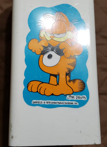Vintage 1978 Collectible "Garfield" The Cat - Dixie Cup, Pop Up Dispenser. G/VG.