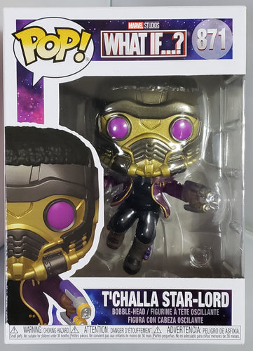 T'CHALLA as STAR-LORD 