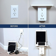 Load image into Gallery viewer, Executive Shelf Multi Charge Wall Outlet