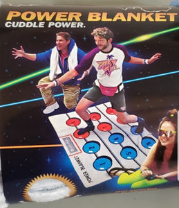 NINTENDO Power Pad Homage, POWER BLANKET, Very Soft, Plush Throw Blanket. Geek Fuel Exclusive