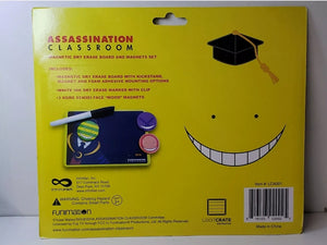 Assassination Classroom Dry Erase Board & Koro Mood Magnets Set Loot Anime Crate