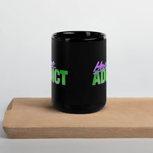 Load image into Gallery viewer, Heroine Addict (SHE HULK inspired, Full Tone Design) 15 oz Black Glossy Mug