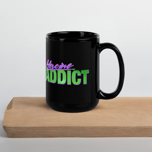 Heroine Addict (SHE HULK inspired, Full Tone Design) 15 oz Black Glossy Mug