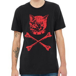 Danger Kitty, Cat & Crossbones T Shirt
