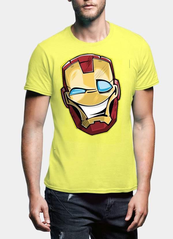 Iron man hotsell face t shirt