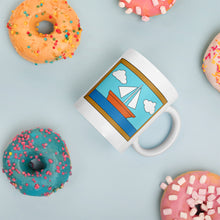 Load image into Gallery viewer, Mug with &quot;The Simpsons&quot; Living Room Painting Inspired Design