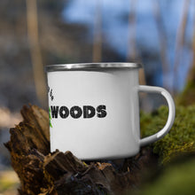 Load image into Gallery viewer, &quot;It Will Always Be Great Woods To Me&quot; Wrap Around Enamel Mug