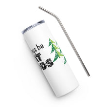 Load image into Gallery viewer, Stainless Steel Tumbler -&quot;It Will Always Be Great Woods To Me&quot; Large Logo Wrap Around on White