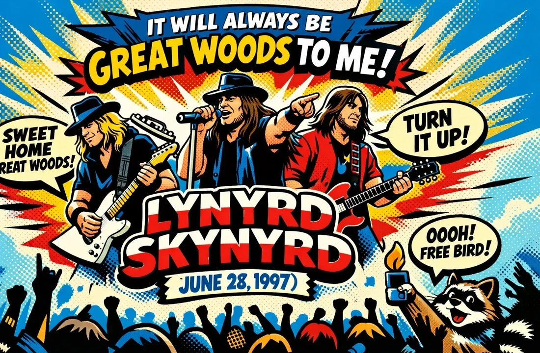 Lynyrd Skynyrd concert memory at Great Woods