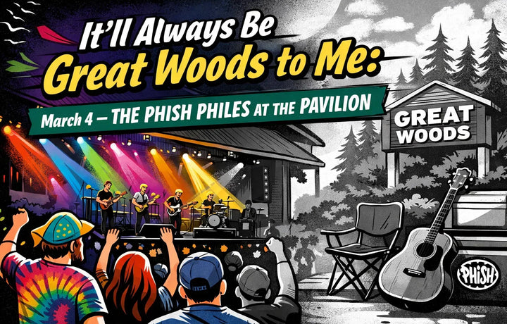 Phish concert memories at Great Woods in Mansfield Massachusetts