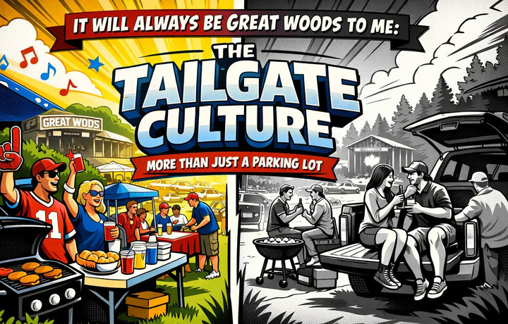 Great Woods tailgate culture and concert parking lot memories