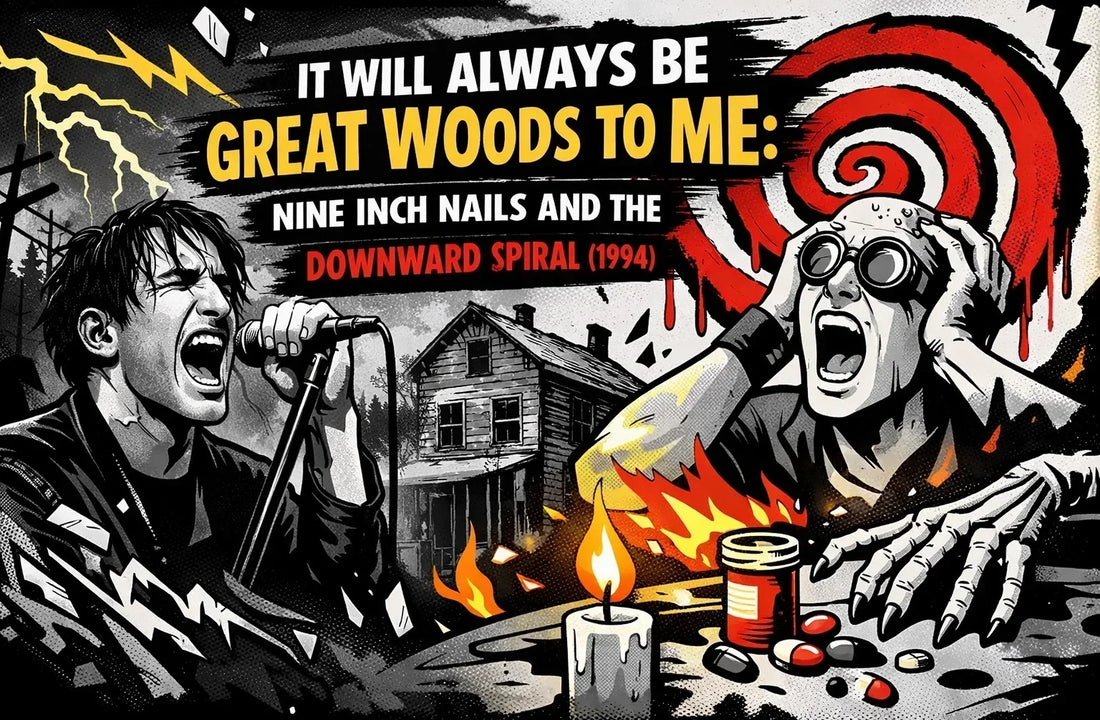Nine Inch Nails Downward Spiral concert memory at Great Woods