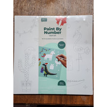 Load image into Gallery viewer, Smile! Paint By Number Craft Kit with Paints, Brushes, Palette &amp; Canvas
