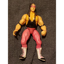 Load image into Gallery viewer, 1996 WWF Superstars. Bret Hitman Hart. Jakks Series 1. Loose, Wrestling Figure
