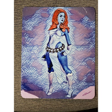 Load image into Gallery viewer, 8" x 10" Tin Sign Fan Art, X-Men MYSTIQUE Inspired Character By Franco Art