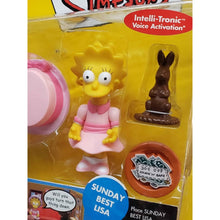 Load image into Gallery viewer, The Simpsons "Sunday Best Lisa" WORLD OF SPRINGFIELD - Series 9 Interactive Figure (Playmates)