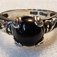 Load image into Gallery viewer, Size 6, Bali Legacy, Burmese Black Jade Ring