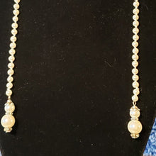 Load image into Gallery viewer, Hand Knotted Pearl 36" Lariat style Necklace