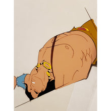 Load image into Gallery viewer, CONAN THE ADVENTURER Cartoon Animation 10x12.5" Cel 1D 298-7 Conan Hurt On Back