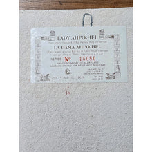 Load image into Gallery viewer, Lady Ahpo-Hel Novapiedra Plaster Ceramic Tile, Mexico,5.5" x 5.5", No. 15080