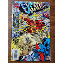 Load image into Gallery viewer, EXCALIBUR 75 DIRECT DELUXE HOLO-GRAFIC FOIL VARIANT COVER MARVEL COMICS 1994