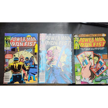 Load image into Gallery viewer, Power Man And Iron Fist Lot of 15 MARVEL comic books! 47, 90, 103, More G/VG