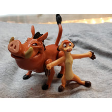 Load image into Gallery viewer, Disney Lion King Pumbaa &amp; Timon Just Play Figures Poseable Pumbaa, Loosw, As Is