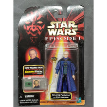 Load image into Gallery viewer, 1998 Hasbro Star Wars Episode I - SENATOR PALPATINE with COMM TECH Chip