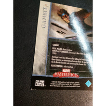 Load image into Gallery viewer, 2007 Marvel Masterpieces FOIL Base Set #31 GAMBIT Single, G/G+ Card