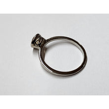 Load image into Gallery viewer, Size 8 Citrine, .75 ctw In Platinum Over .925 Sterling Silver Ring
