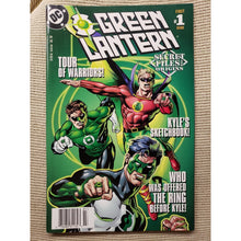 Load image into Gallery viewer, Green Lantern: Tour of Warriors #1 (DC Comics 1998) Kyle-s Sketchbook, Origins