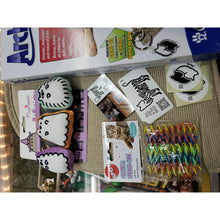 Load image into Gallery viewer, Cat Lover Lot -2 Wristbands, Lanyard, Arch Groomer, Cat Toys, Springs, Pusheen