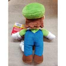 Load image into Gallery viewer, LUIGI Plush Doll Toy 10” Super Mario Bros Nintendo. NES, Jakks Little Buddy 2017
