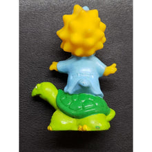 Load image into Gallery viewer, The Simpsons, Maggie on turtle PVC Figure 1990 VTG toy Plastic FOX Cartoons