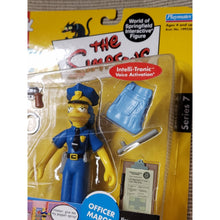 Load image into Gallery viewer, The Simpsons "Officer Marge" WORLD OF SPRINGFIELD - Series 7 Interactive Figure
