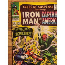 Load image into Gallery viewer, Tales of Suspense Iron Man &amp; Captain America #80 Silver Age Marvel Comics Mid