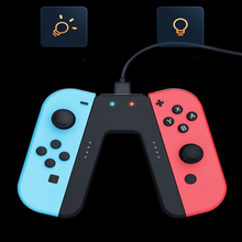 Load image into Gallery viewer, Red And Blue Switch Game Controller