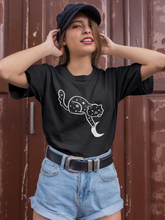 Load image into Gallery viewer, Cosmical Cat T-shirt -SmartPrintsInk Designs