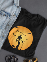 Load image into Gallery viewer, Halloween Witch T-shirt -SPIdeals Designs