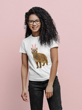 Load image into Gallery viewer, Bunny Cat T-shirt -SPIdeals Designs